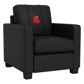 Dyno Stationary Club Chair with Boxing Gloves Logo Panel
