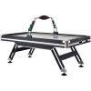 Air-Powered Hockey Table, 89" Indoor Hockey Table for Kids and Adults, LED Sports Hockey Game with 2 Pucks, 2 Pushers, and Electronic Score System