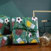Beer Wrapping Paper Roll - Mini Roll - 17 Inch x 16.5 Feet - Beer Glass Mug and Football Wrapping Paper, Perfect for Men Birthday, Beer Party